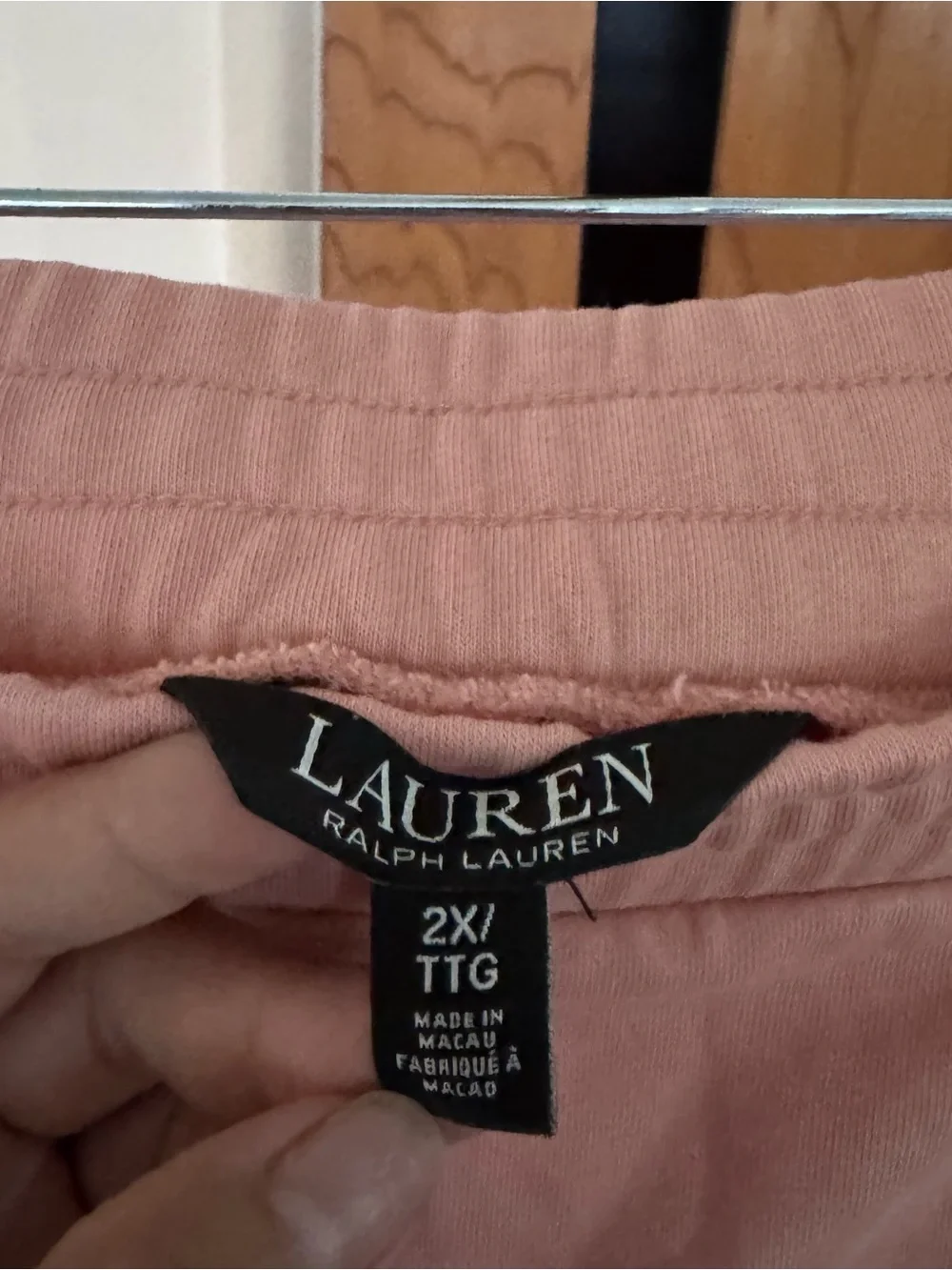 Lauren Ralph Lauren black label Dusty Rose Drawstring Skater Skirt women 2X